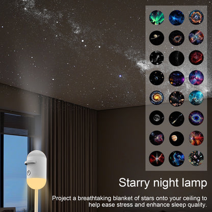 Mini  Star Projector Two In One Night Light Home Background Atmosphere Light Bedroom Car Decoration Children's