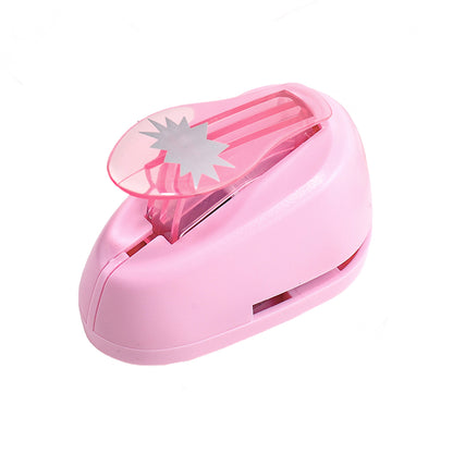 Stamp Shaped Paper Punch, Portable Hole Puncher for Crafts, Scrapbooking Supplies, DIY Card Making & Paper Crafting Tool