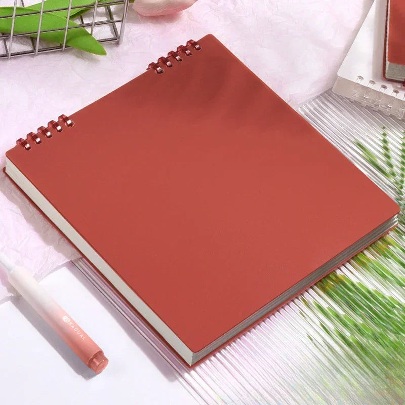 Flip Notepad Grid Notebooks B5 Diary Leaf Notebook Sketch Book Stationery Journal Writing Pads Office School Supplies