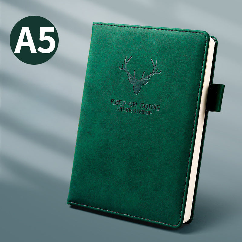 360 Pages Super Thick Leather A5 Notebook Daily Business Office Work Notebooks Notepad Diary School Supplies