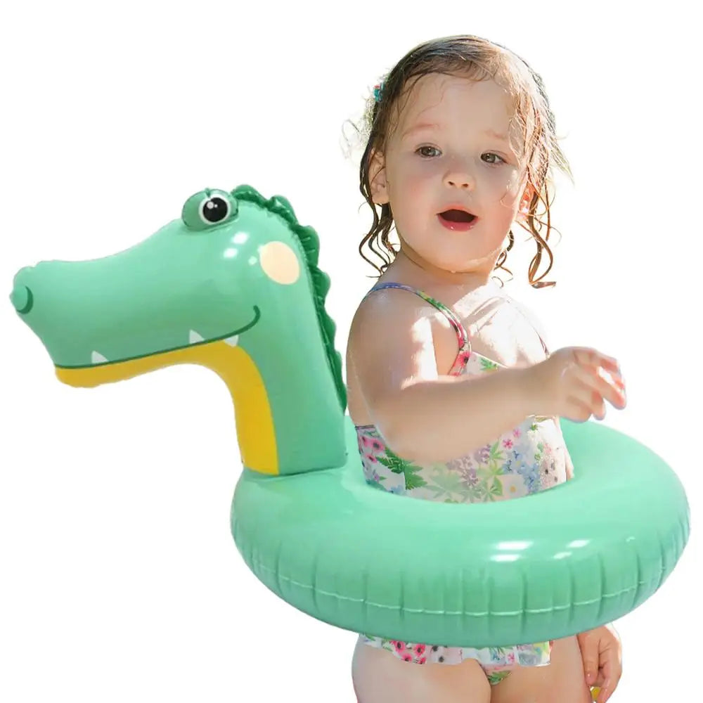 【Support-Cod】 Baby Pool Float Floating Ring Raft Cute Trainer Floats Deer Dinosaur Crocodile For Babies Toddler Puddle Pool Beach