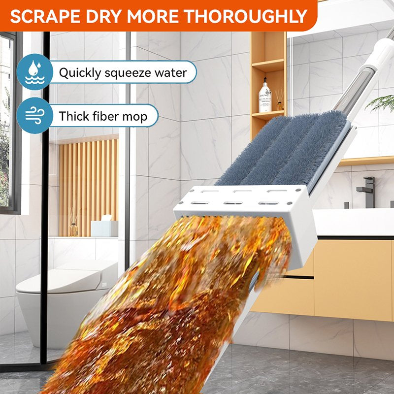 Ultimate Drytech Stainless Steel Mop with Microfiber Pad