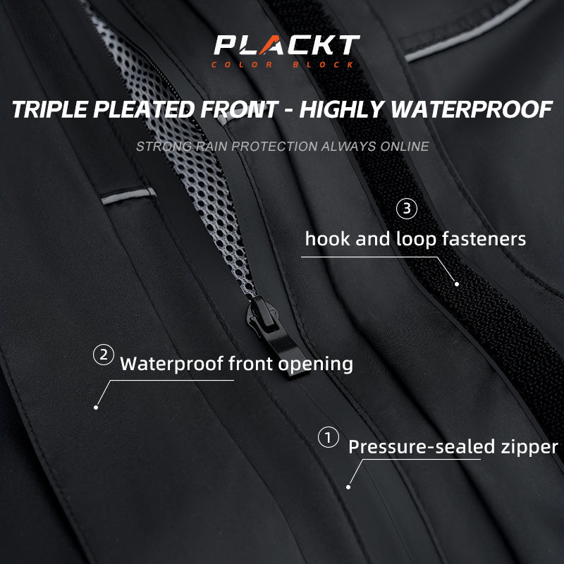 Waterproof Raincoat Pants Rain Jacket Windproof Rainsuit for Motorcycle Riders Travel