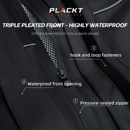 Waterproof Raincoat Pants Rain Jacket Windproof Rainsuit for Motorcycle Riders Travel