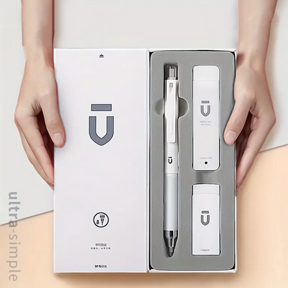 M&G Mechanical pencil Automatic Pencil Set Low Center Of Gravity Active Pencil HB Active Pencil Set Rubber Office Supplies