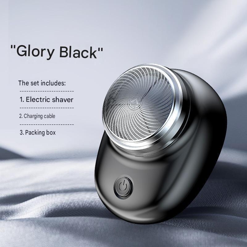 Portable Mini Rechargeable Electric Shaver for Men – Dual-Head Travel Shaver
