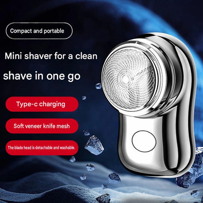 Razor Men's Car Electric Razor Electric Razor Cross-border Small Steel Cannon Mini Portable Razor