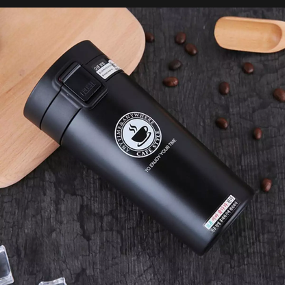 Thermos Coffee Mug Double Wall Stainless Steel Tumbler Vacuum Flask bottle thermos Tea mug Travel thermos mug Thermo Cup 380ml 1pcs